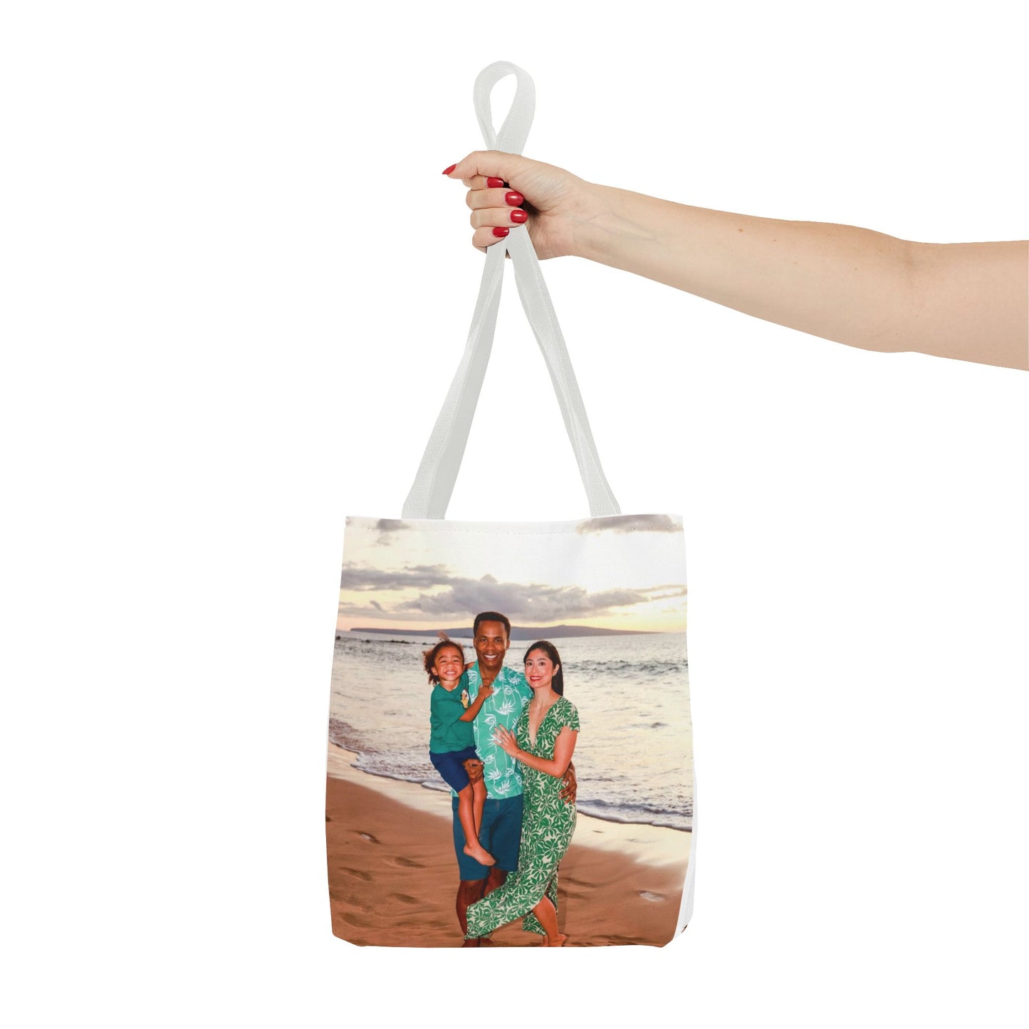 Your Style! Custom Photo, Song, and QR Code Canvas Tote Bag