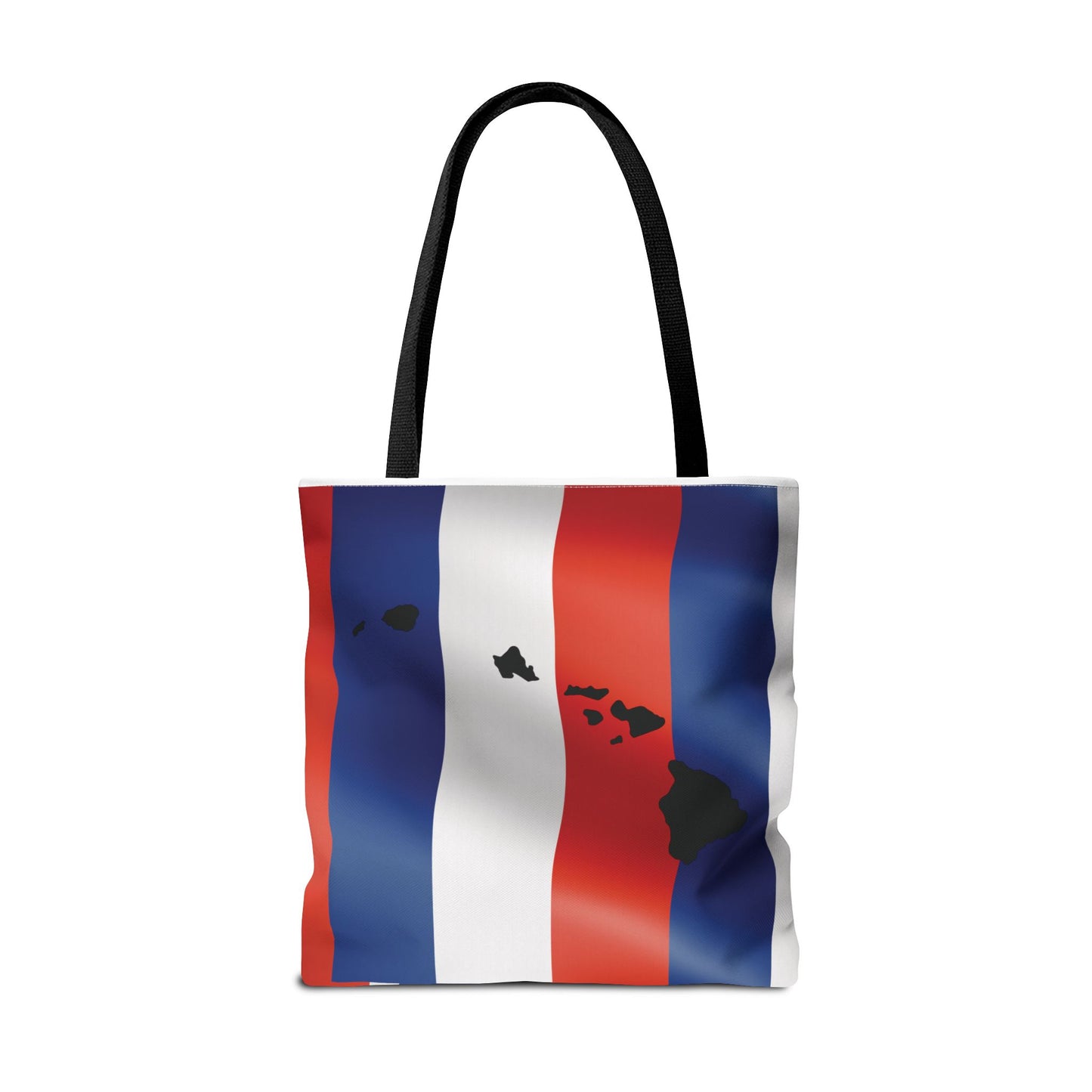 Hawaiian Islands Flag Canvas Tote Bag – Customize with Name or Text