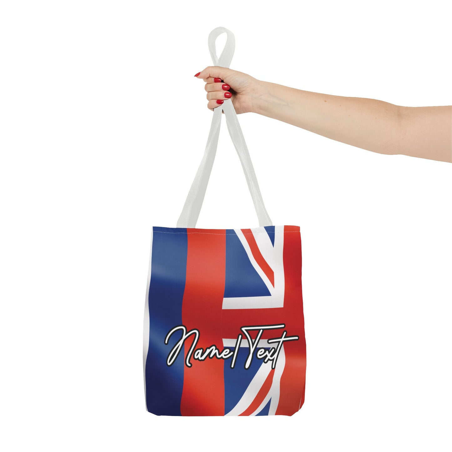 Hawaiian Islands Flag Canvas Tote Bag – Customize with Name or Text