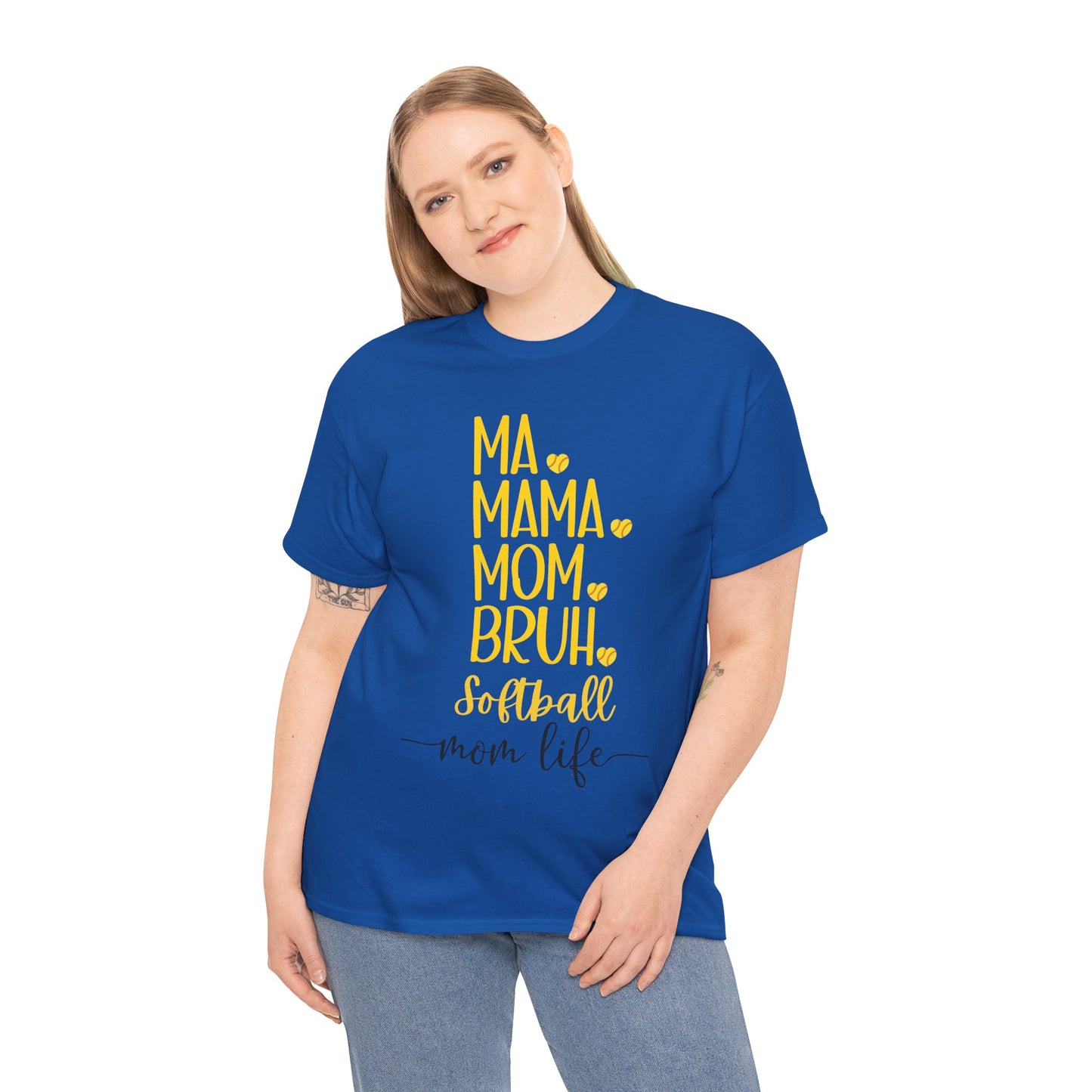 Royal Blue Shirt w/ Gold Writing