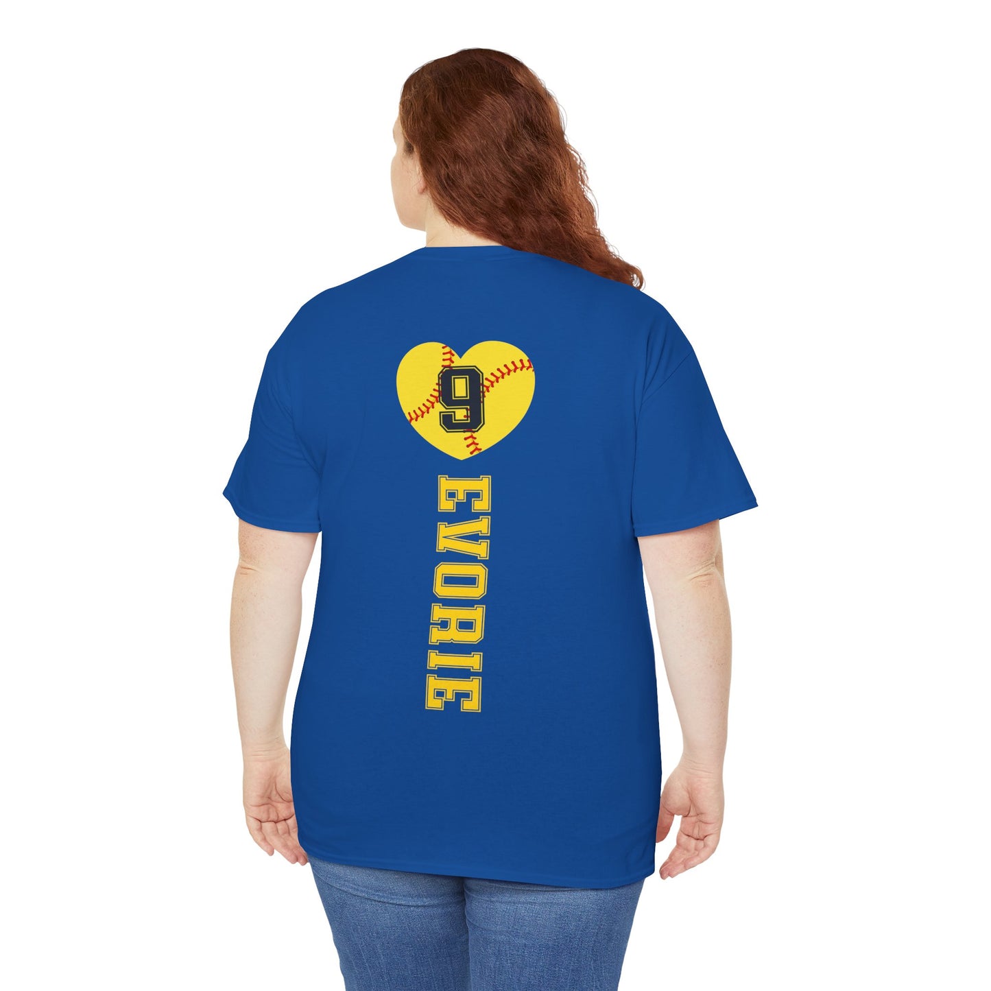 Royal Blue Shirt w/ Gold Writing