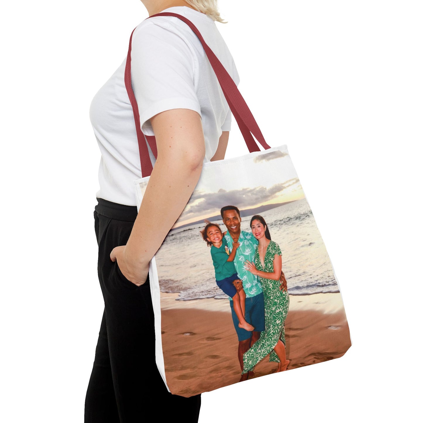 Your Style! Custom Photo, Song, and QR Code Canvas Tote Bag