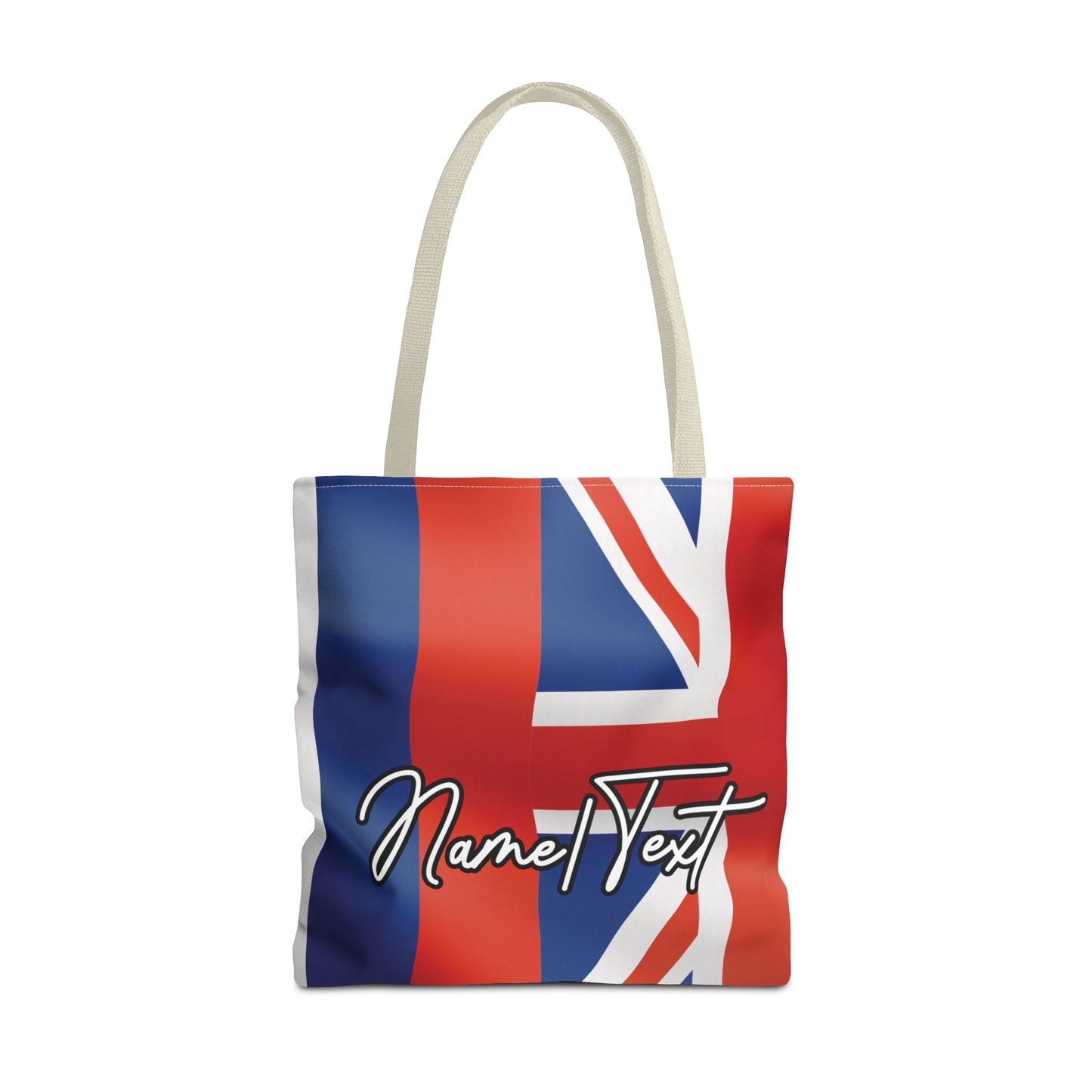 Hawaiian Islands Flag Canvas Tote Bag – Customize with Name or Text