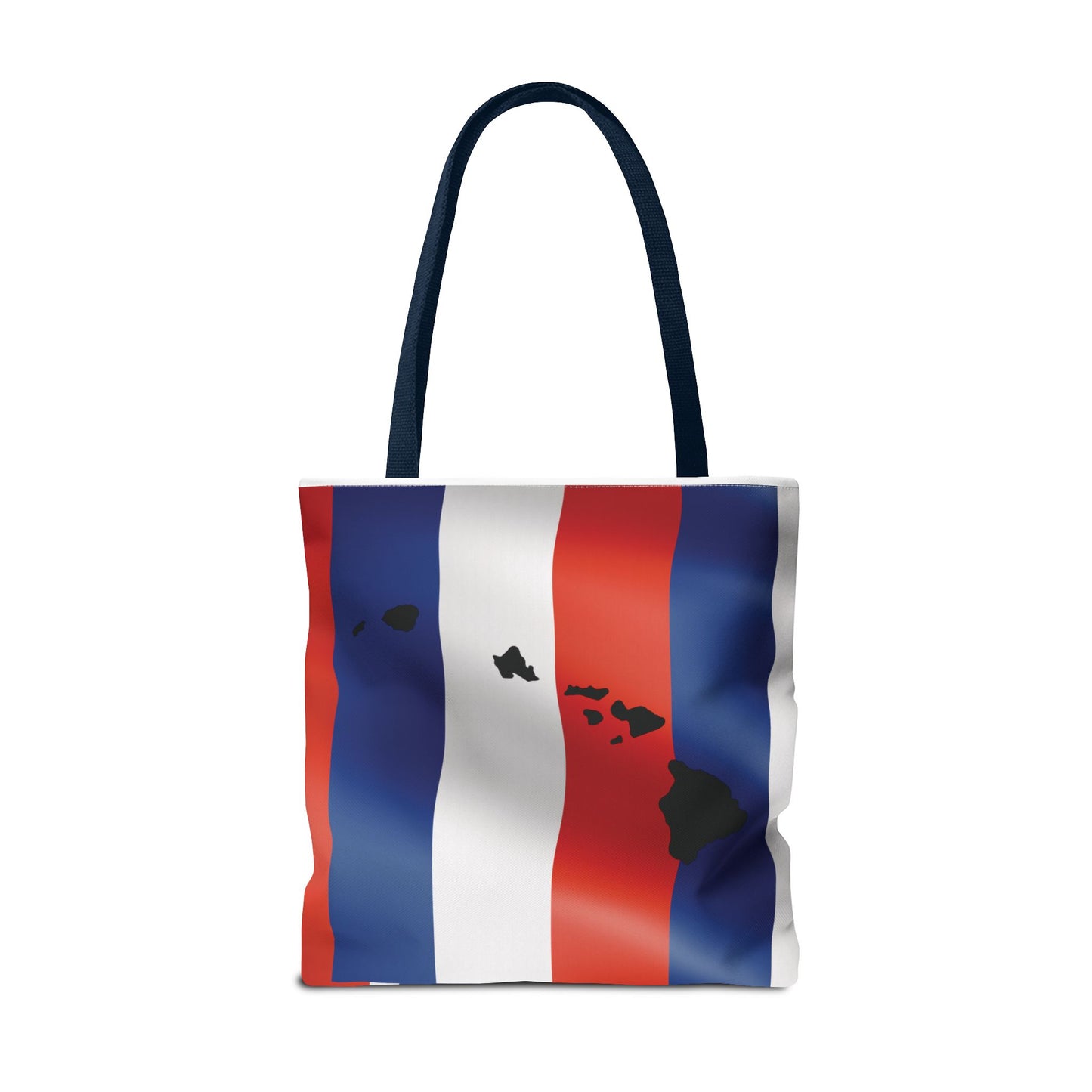 Hawaiian Islands Flag Canvas Tote Bag – Customize with Name or Text