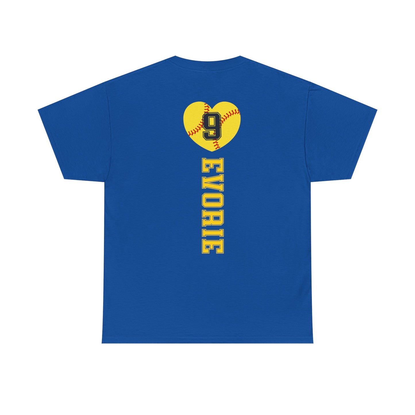 Royal Blue Shirt w/ Gold Writing