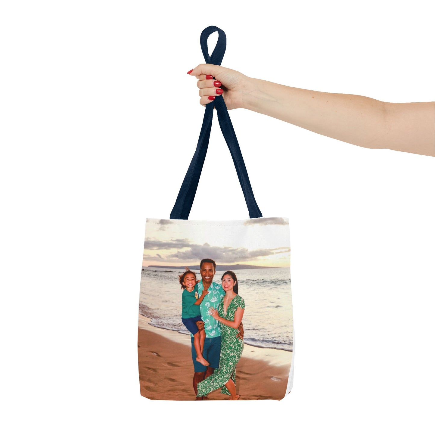 Your Style! Custom Photo, Song, and QR Code Canvas Tote Bag