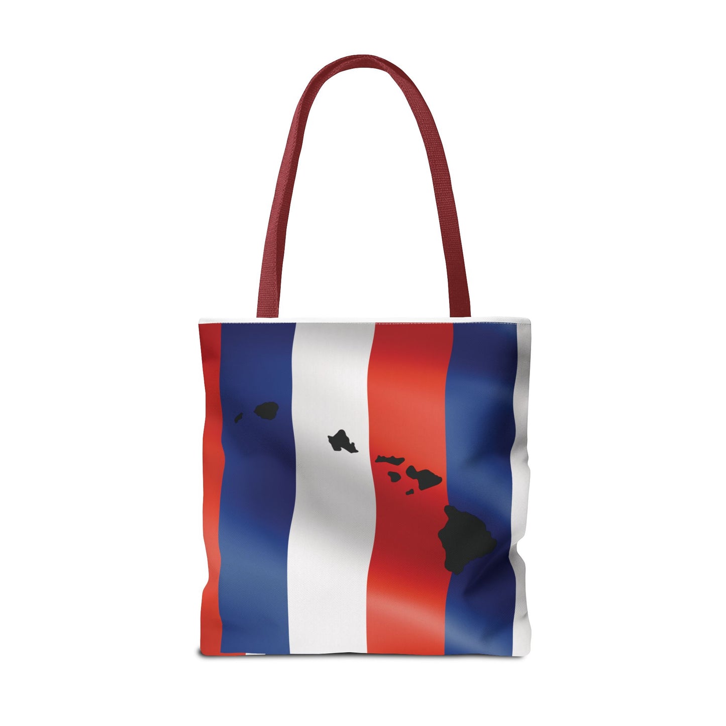 Hawaiian Islands Flag Canvas Tote Bag – Customize with Name or Text