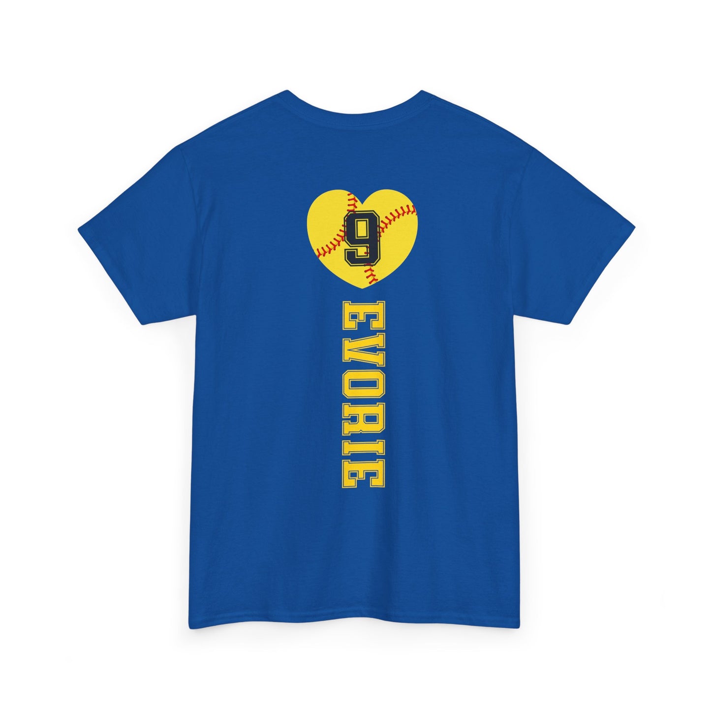 Royal Blue Shirt w/ Gold Writing