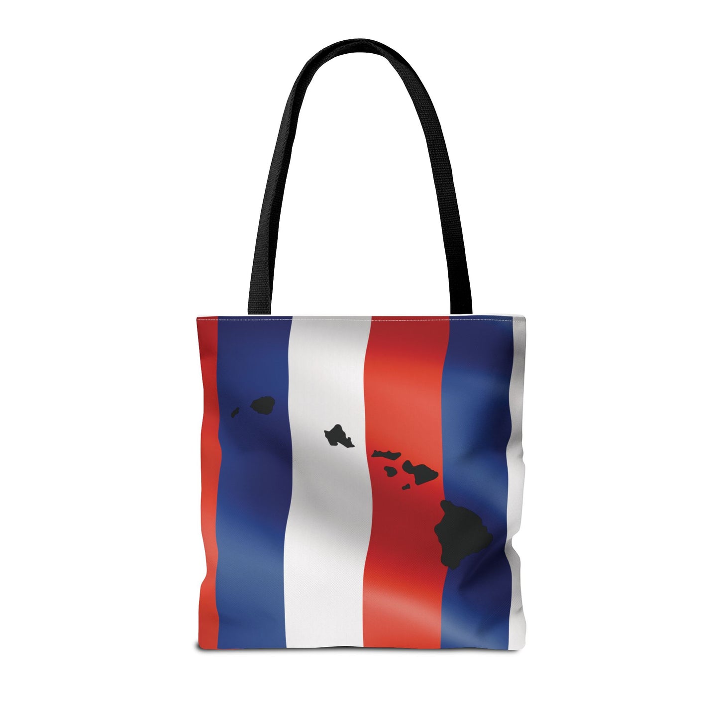 Hawaiian Islands Flag Canvas Tote Bag – Customize with Name or Text