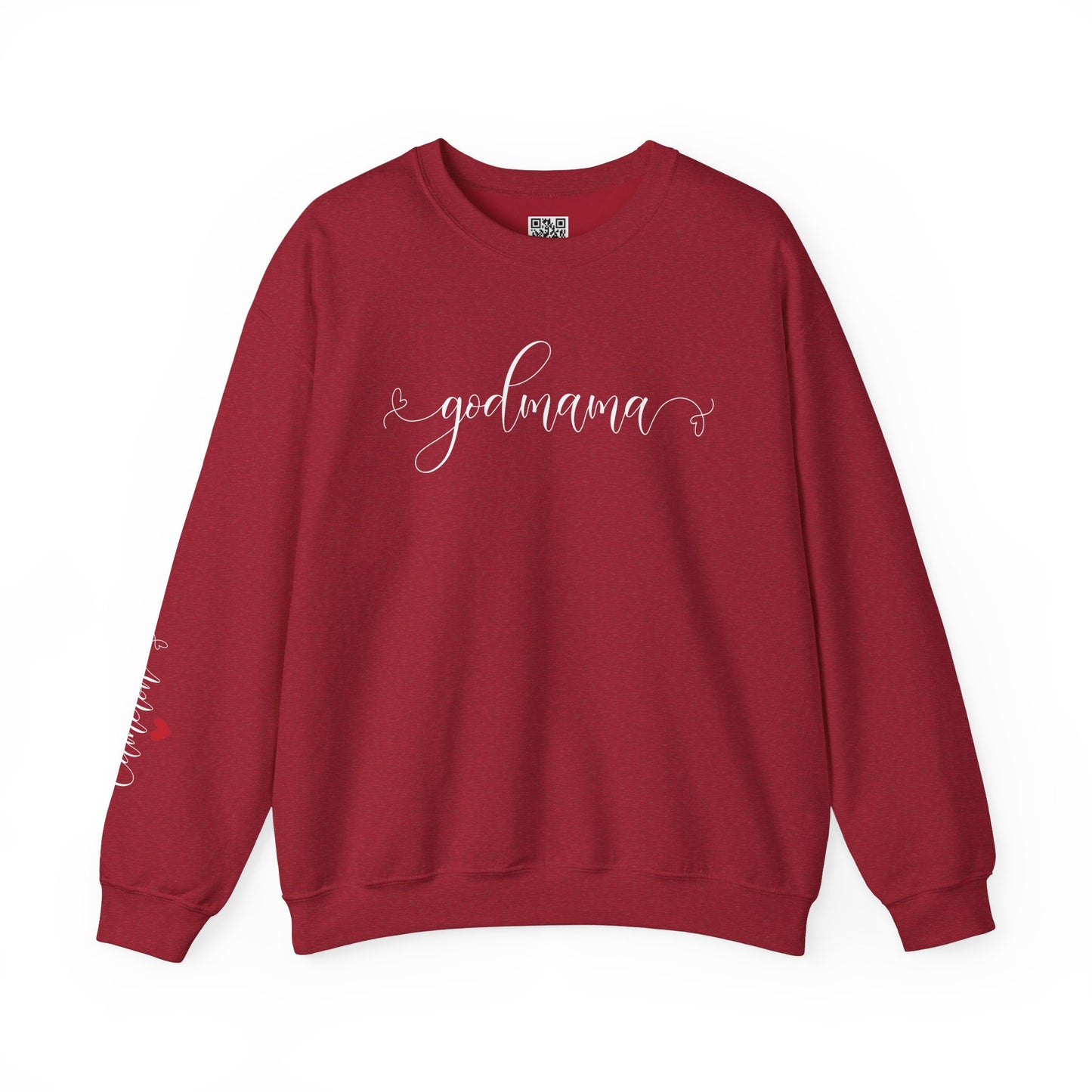 Personalized "Godmama"d Crewneck Sweatshirt