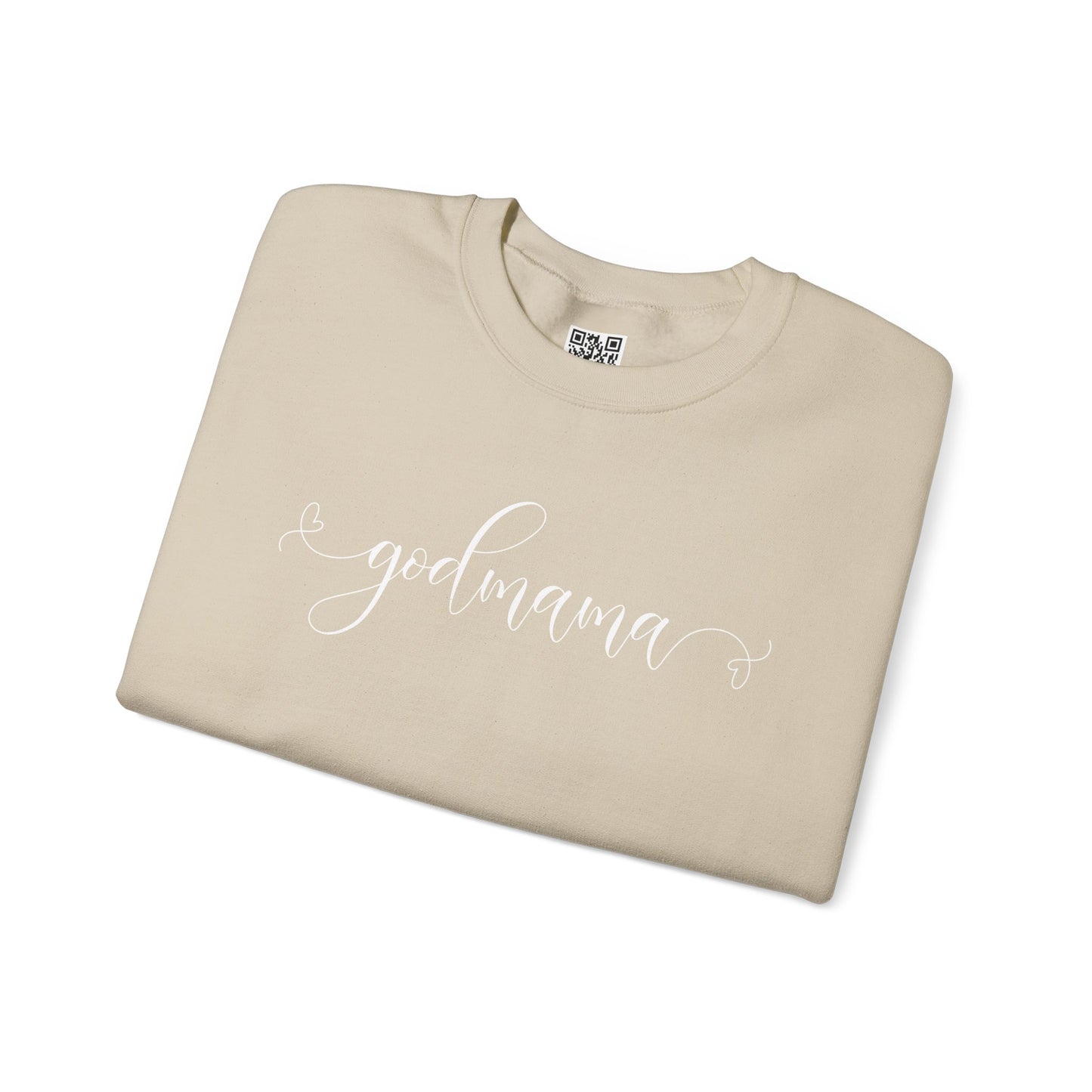 Personalized "Godmama"d Crewneck Sweatshirt