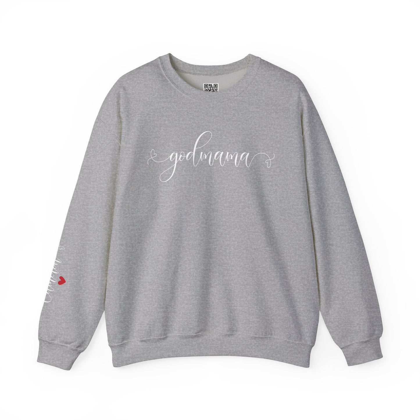 Personalized "Godmama"d Crewneck Sweatshirt