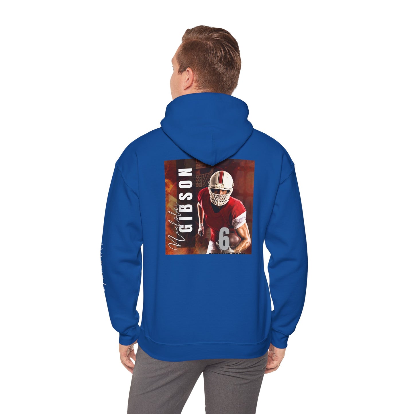 Adult Picture Hoodie! Personalize Front, Back and Sleeve