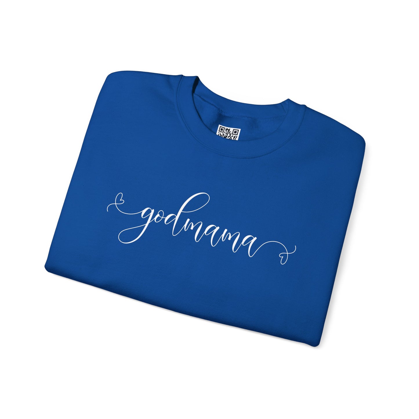 Personalized "Godmama"d Crewneck Sweatshirt