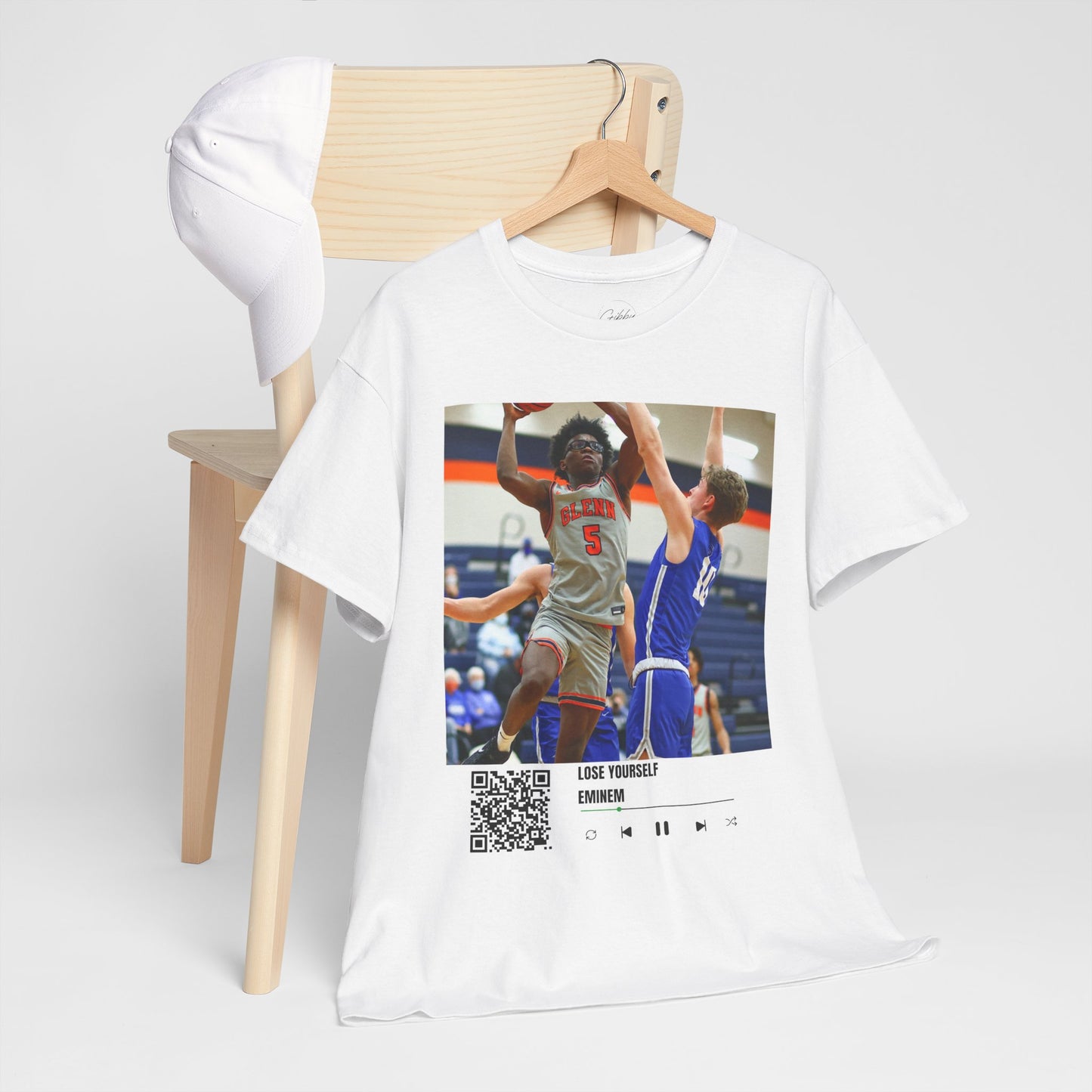 Custom Photo & QR Code Tee - Personalize Your Style!