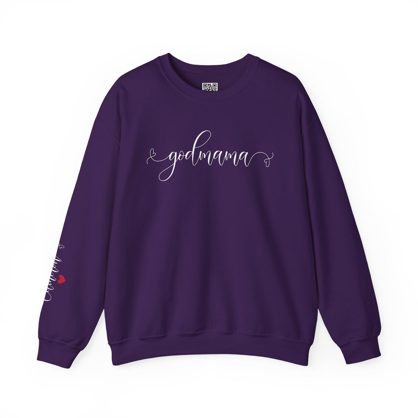Personalized "Godmama"d Crewneck Sweatshirt