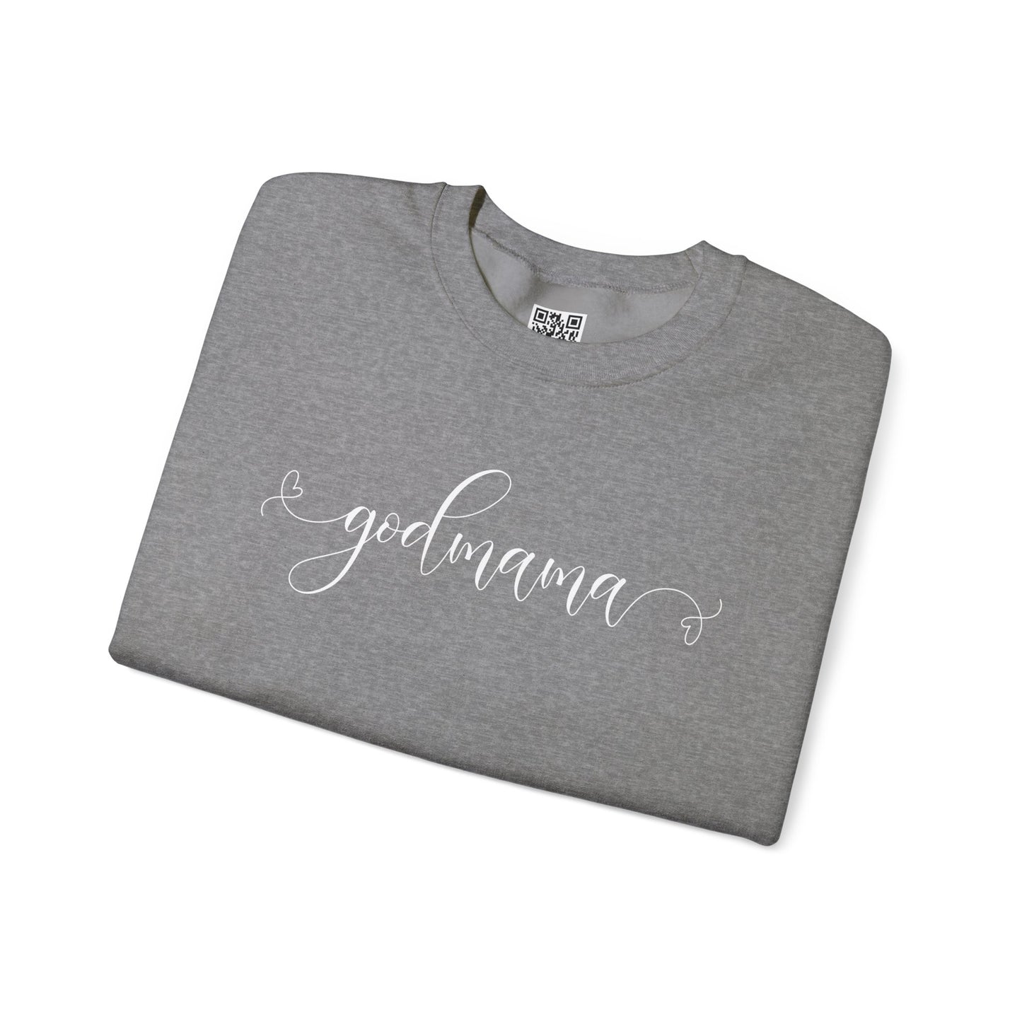 Personalized "Godmama"d Crewneck Sweatshirt