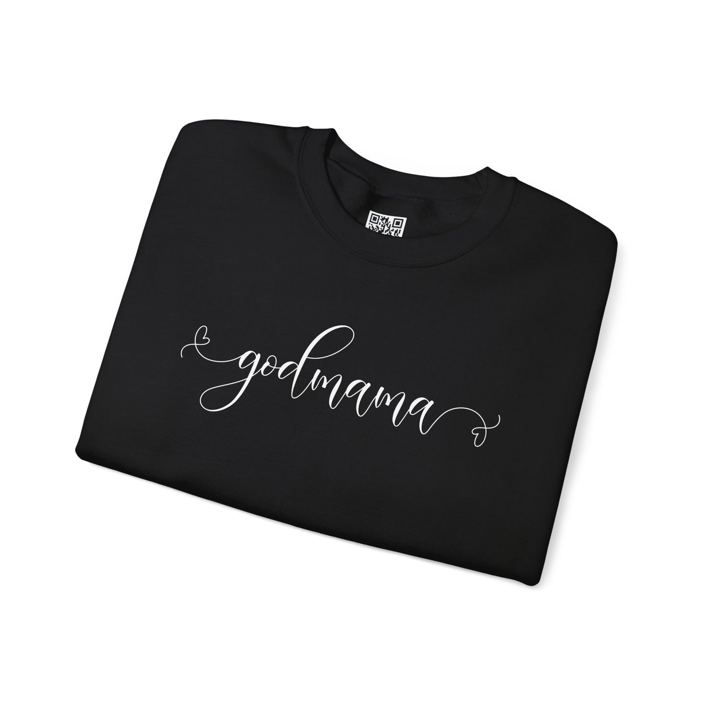 Personalized "Godmama"d Crewneck Sweatshirt