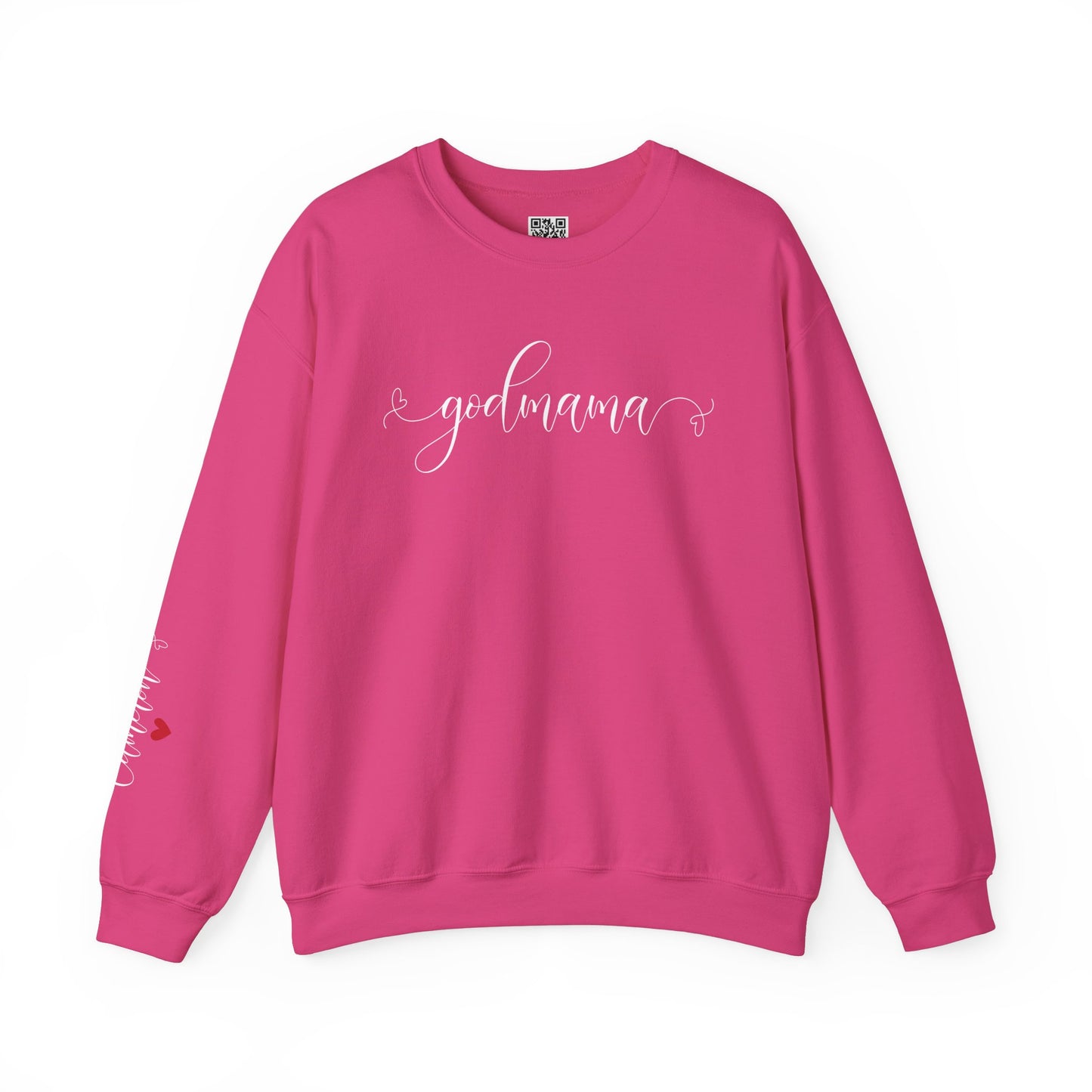 Personalized "Godmama"d Crewneck Sweatshirt