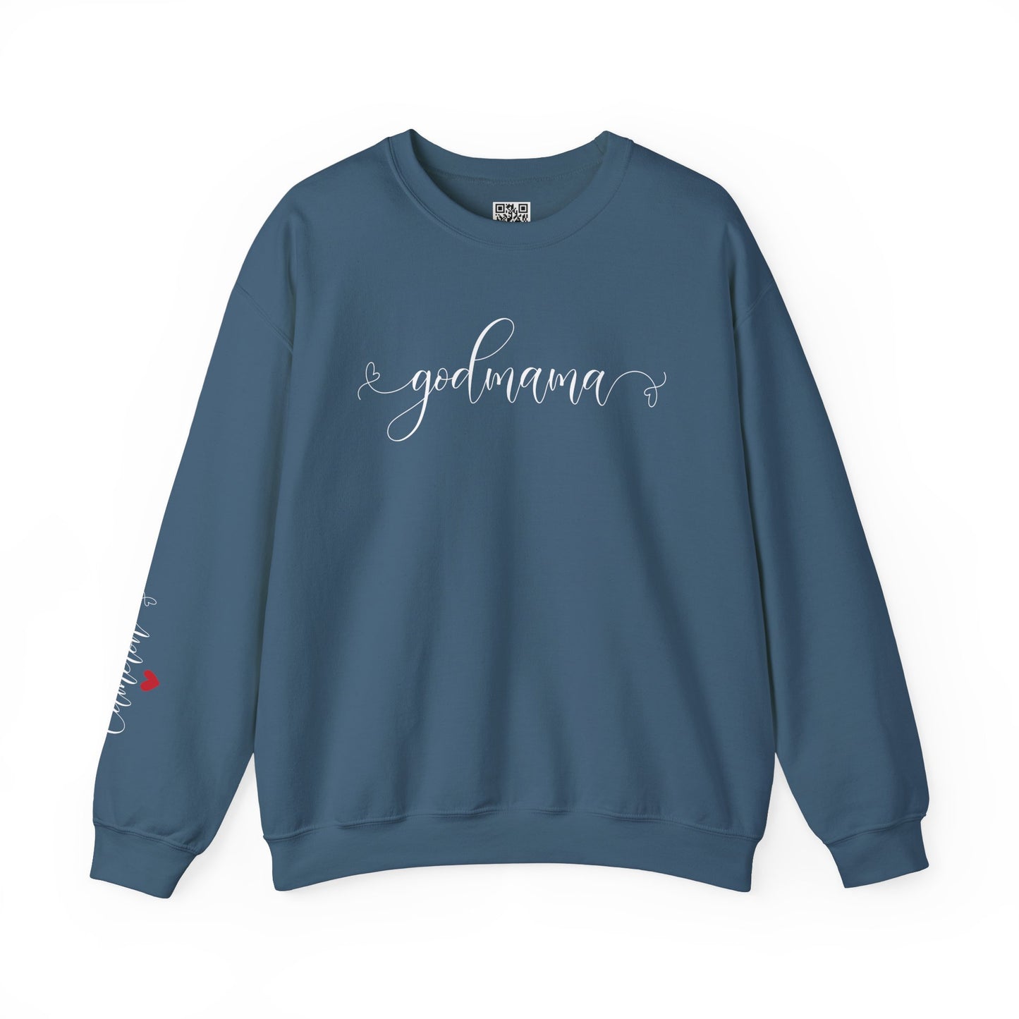 Personalized "Godmama"d Crewneck Sweatshirt