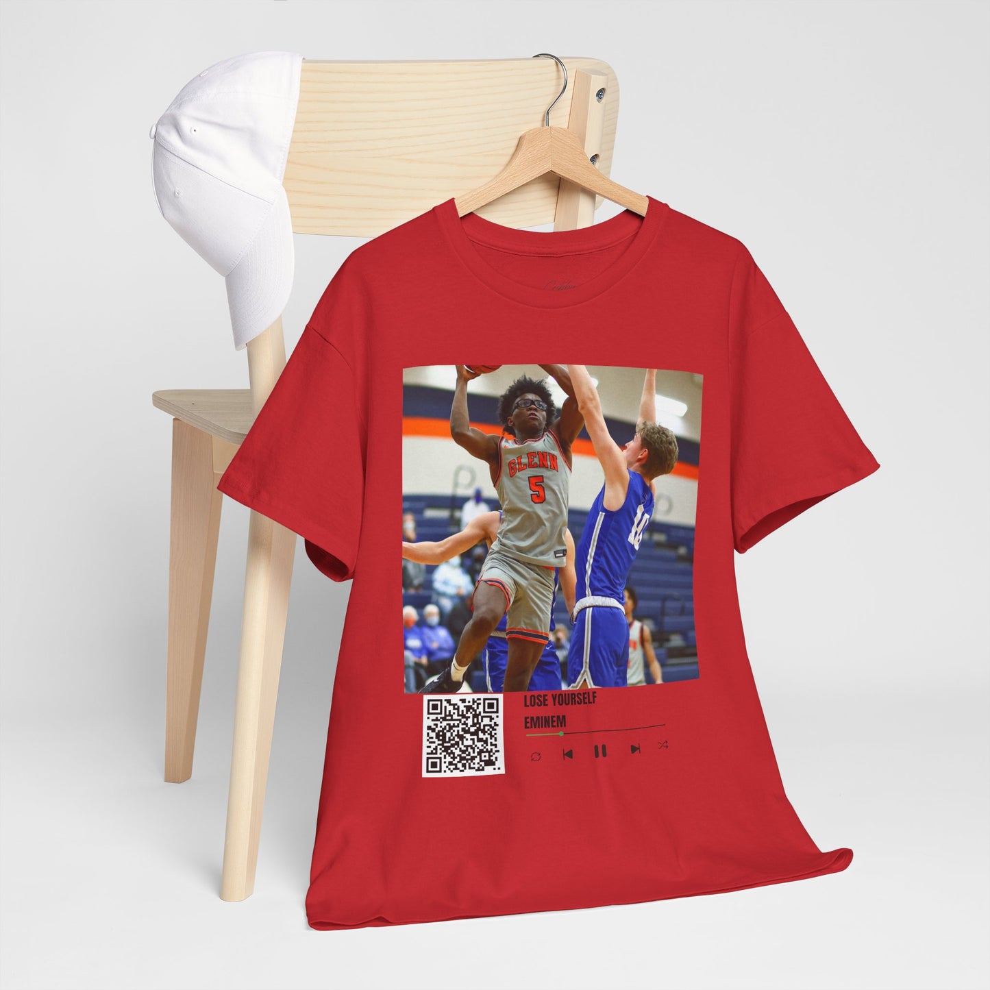 Custom Photo & QR Code Tee - Personalize Your Style!