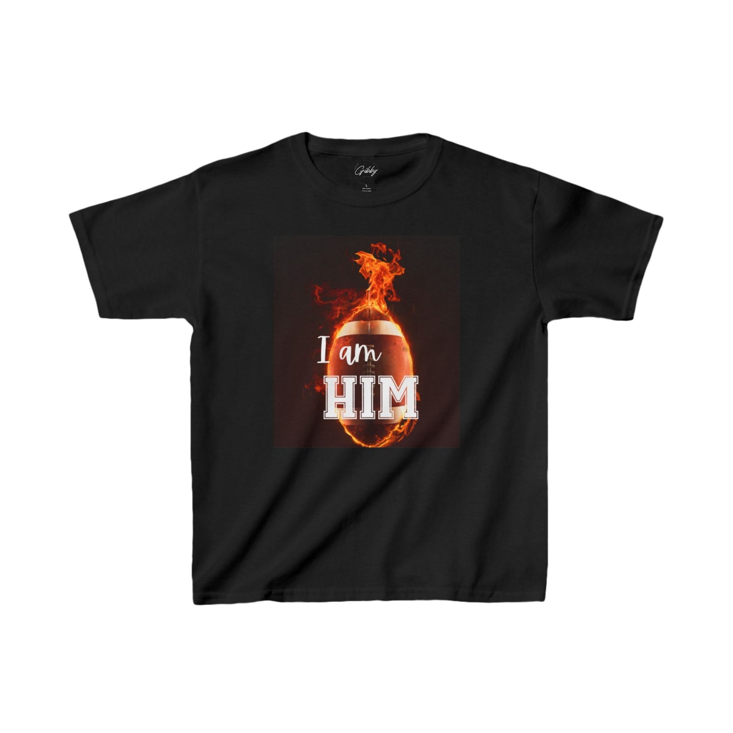 Kids Football "I'm Him" Tee! Custom name/number on back