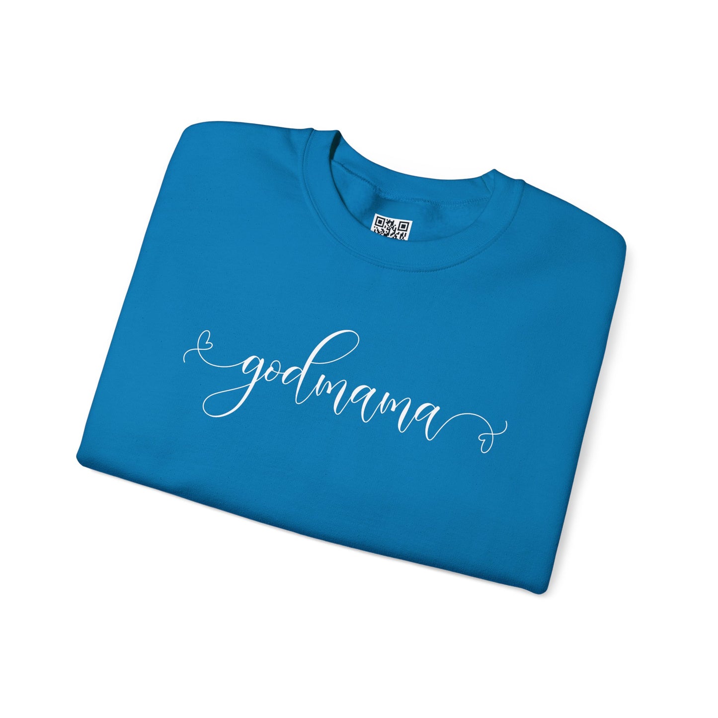 Personalized "Godmama"d Crewneck Sweatshirt