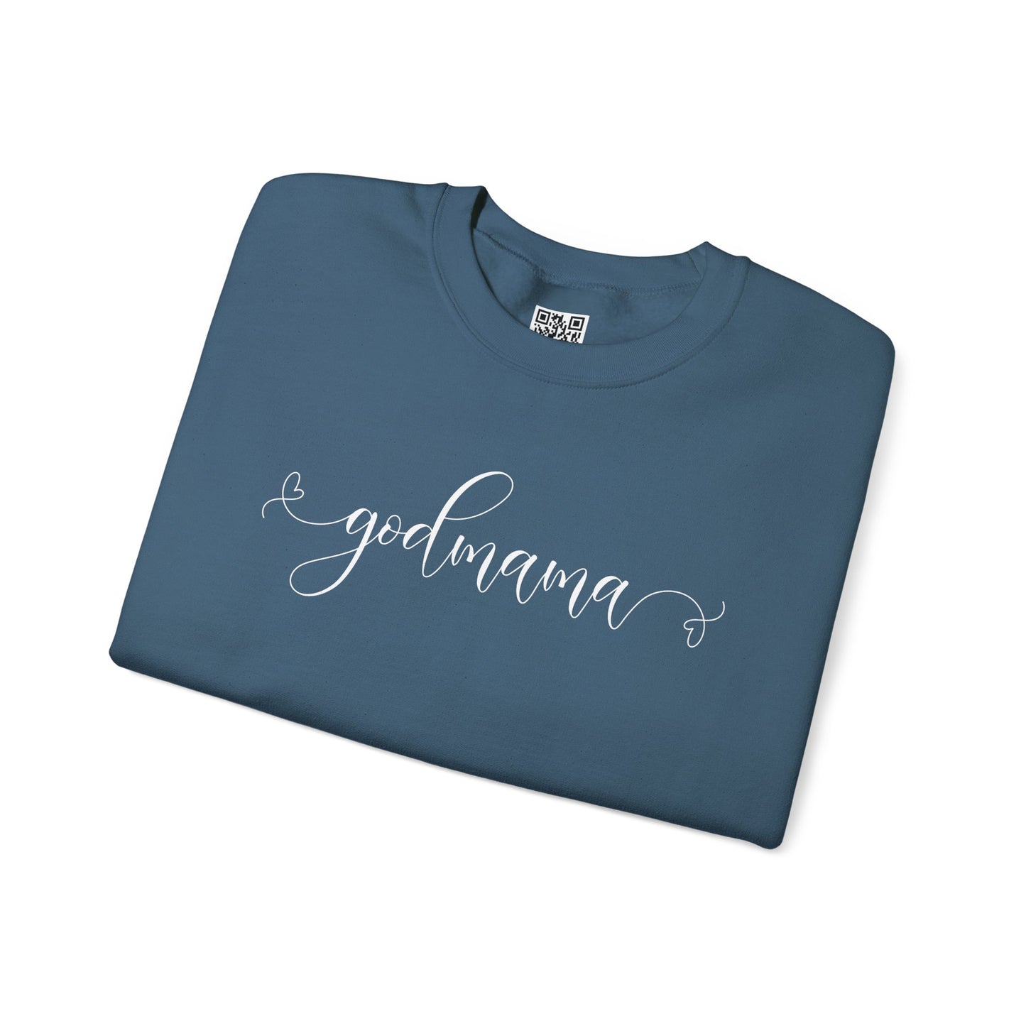 Personalized "Godmama"d Crewneck Sweatshirt