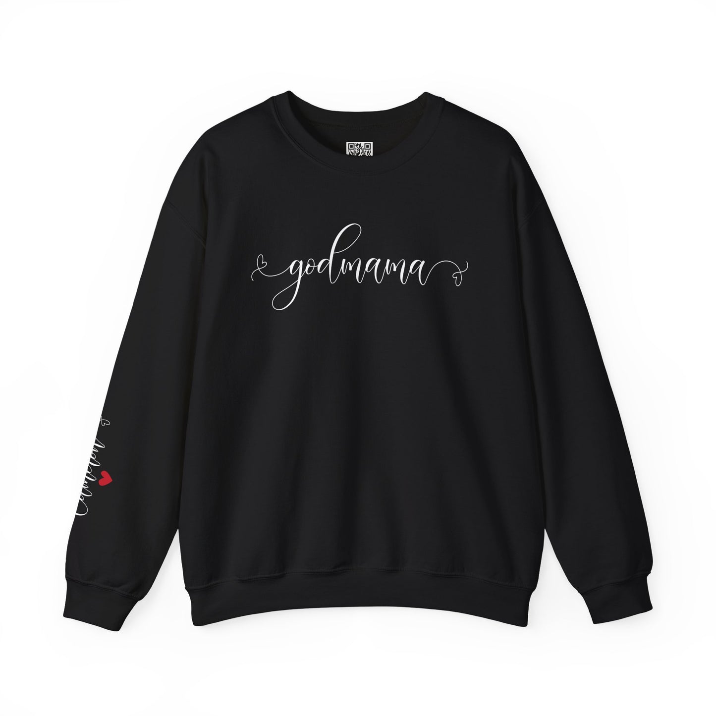 Personalized "Godmama"d Crewneck Sweatshirt