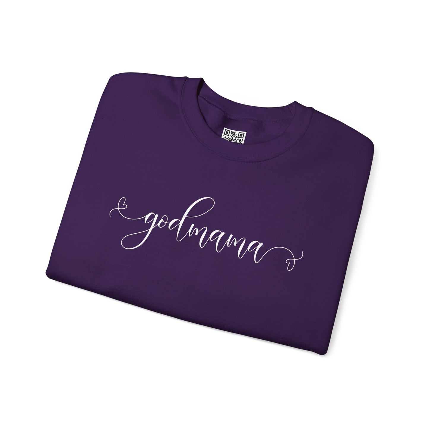 Personalized "Godmama"d Crewneck Sweatshirt
