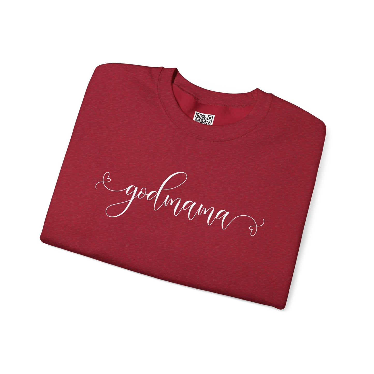 Personalized "Godmama"d Crewneck Sweatshirt