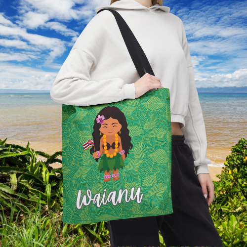 Hawaiian Hula Spirit Tote Bag