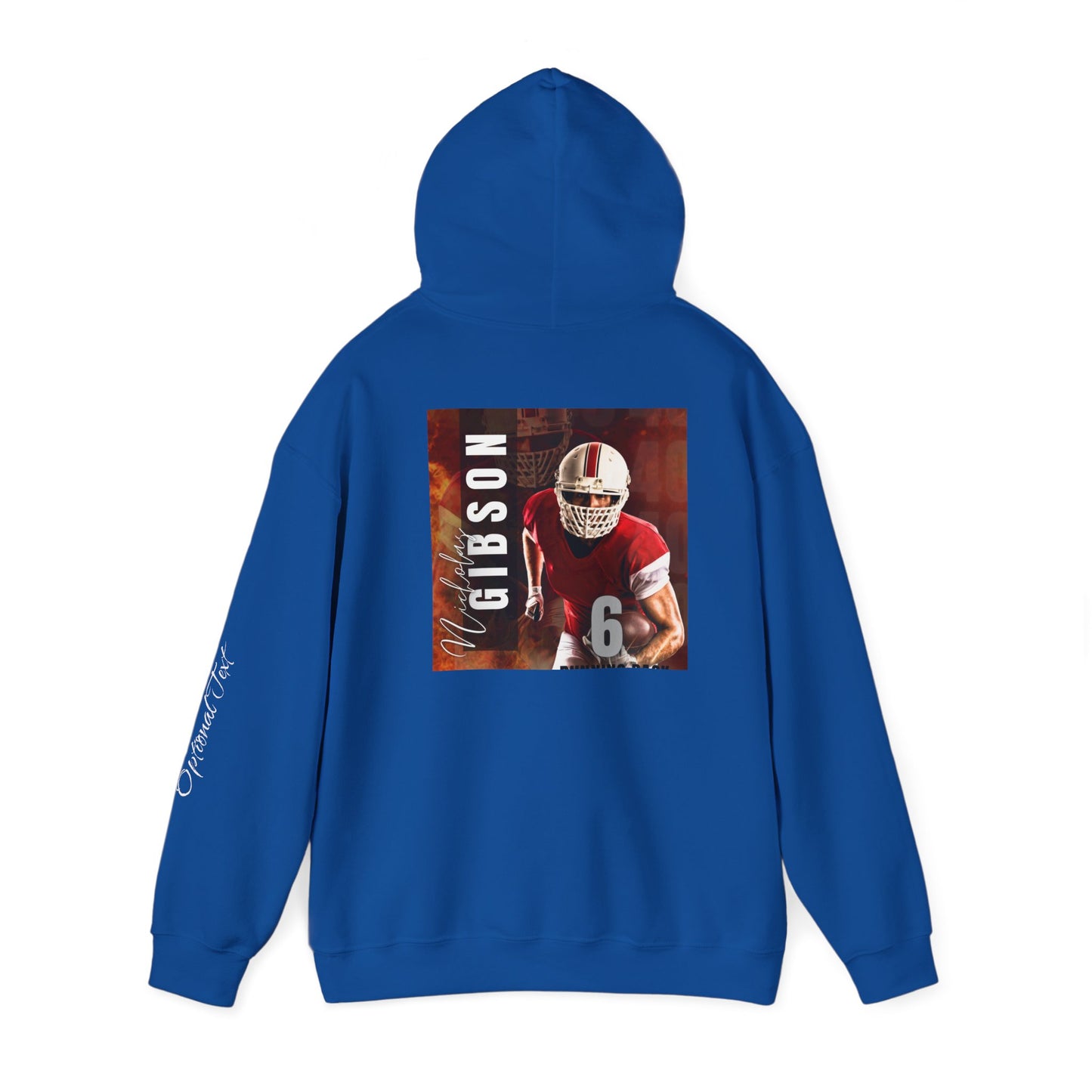 Adult Picture Hoodie! Personalize Front, Back and Sleeve