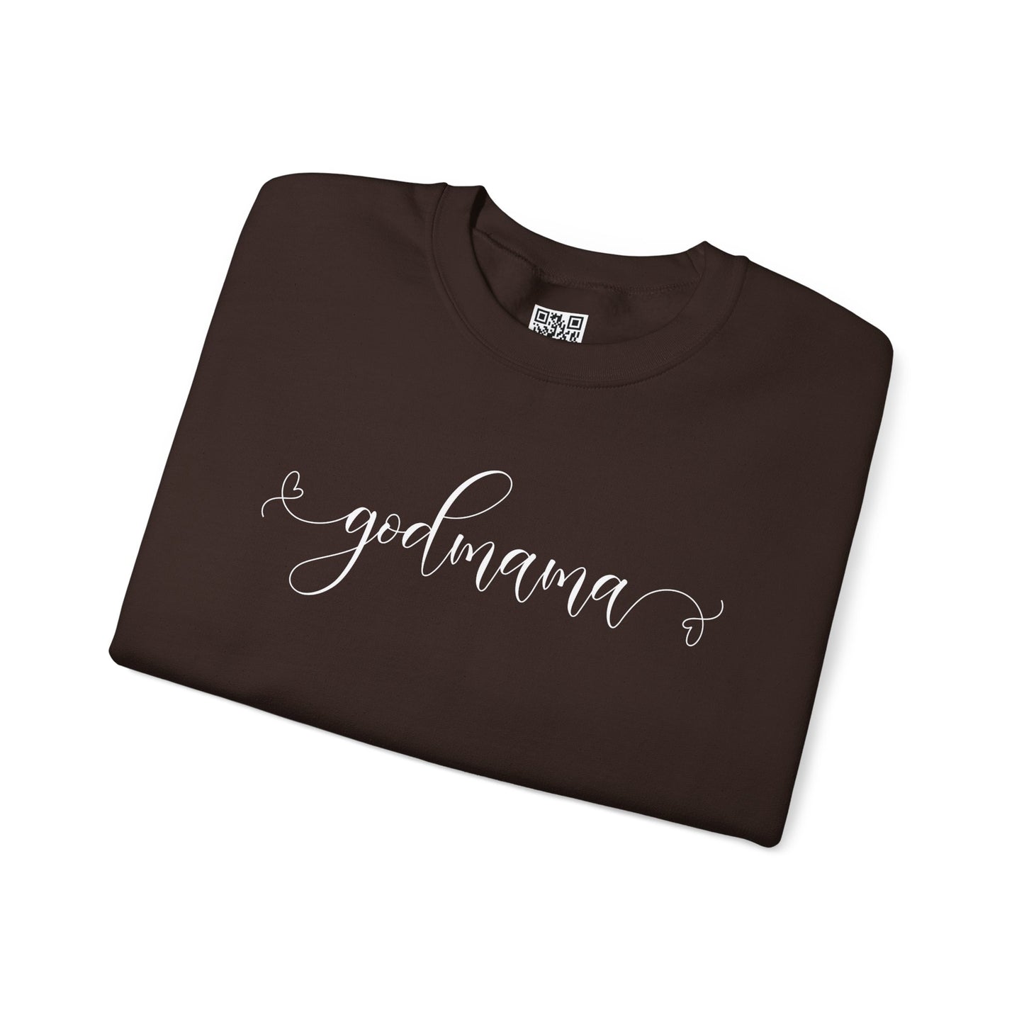 Personalized "Godmama"d Crewneck Sweatshirt
