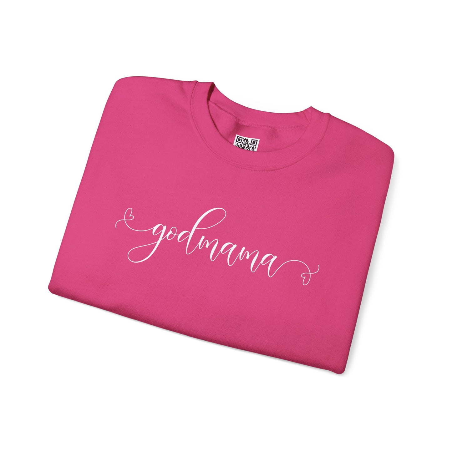 Personalized "Godmama"d Crewneck Sweatshirt