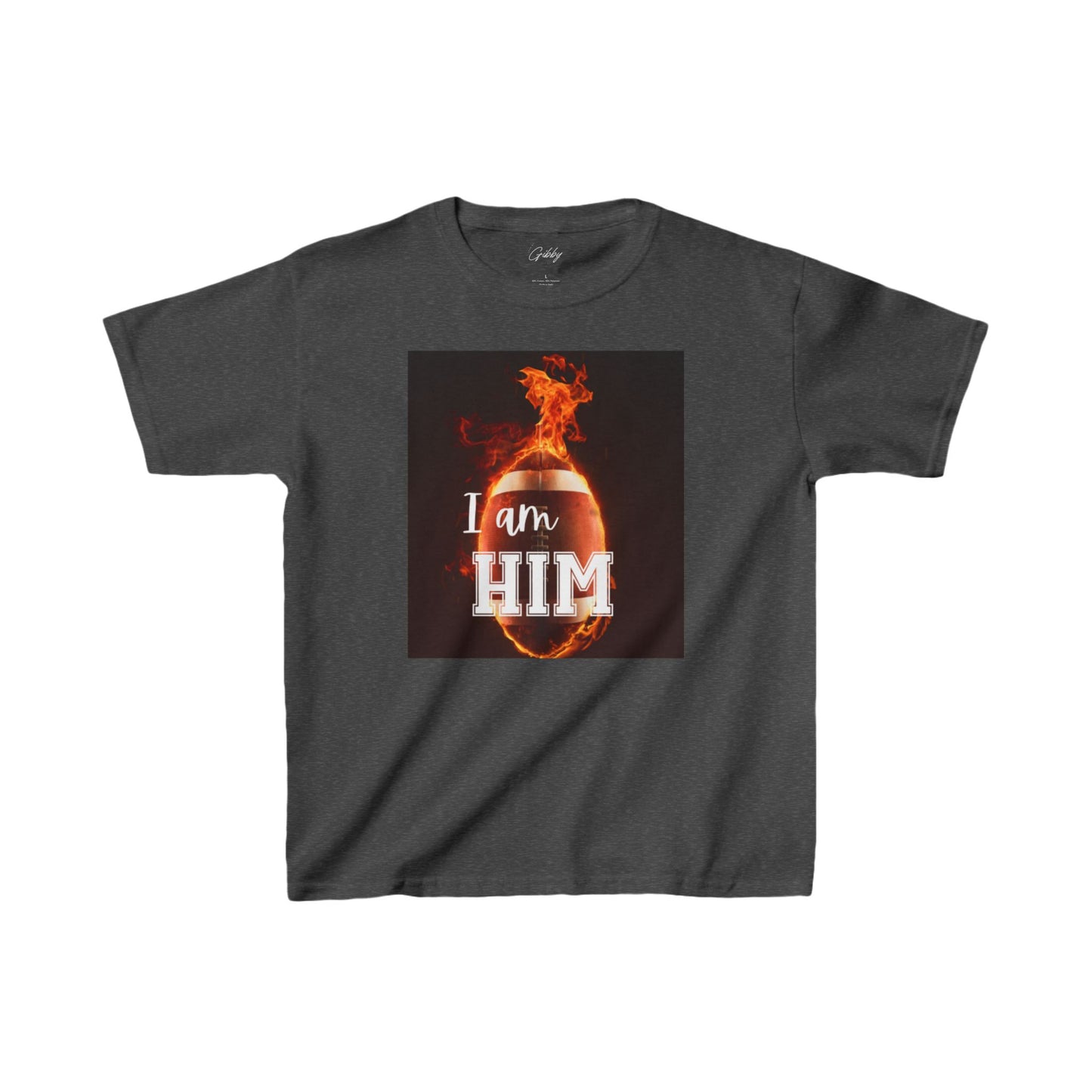 Kids Football "I'm Him" Tee! Custom name/number on back