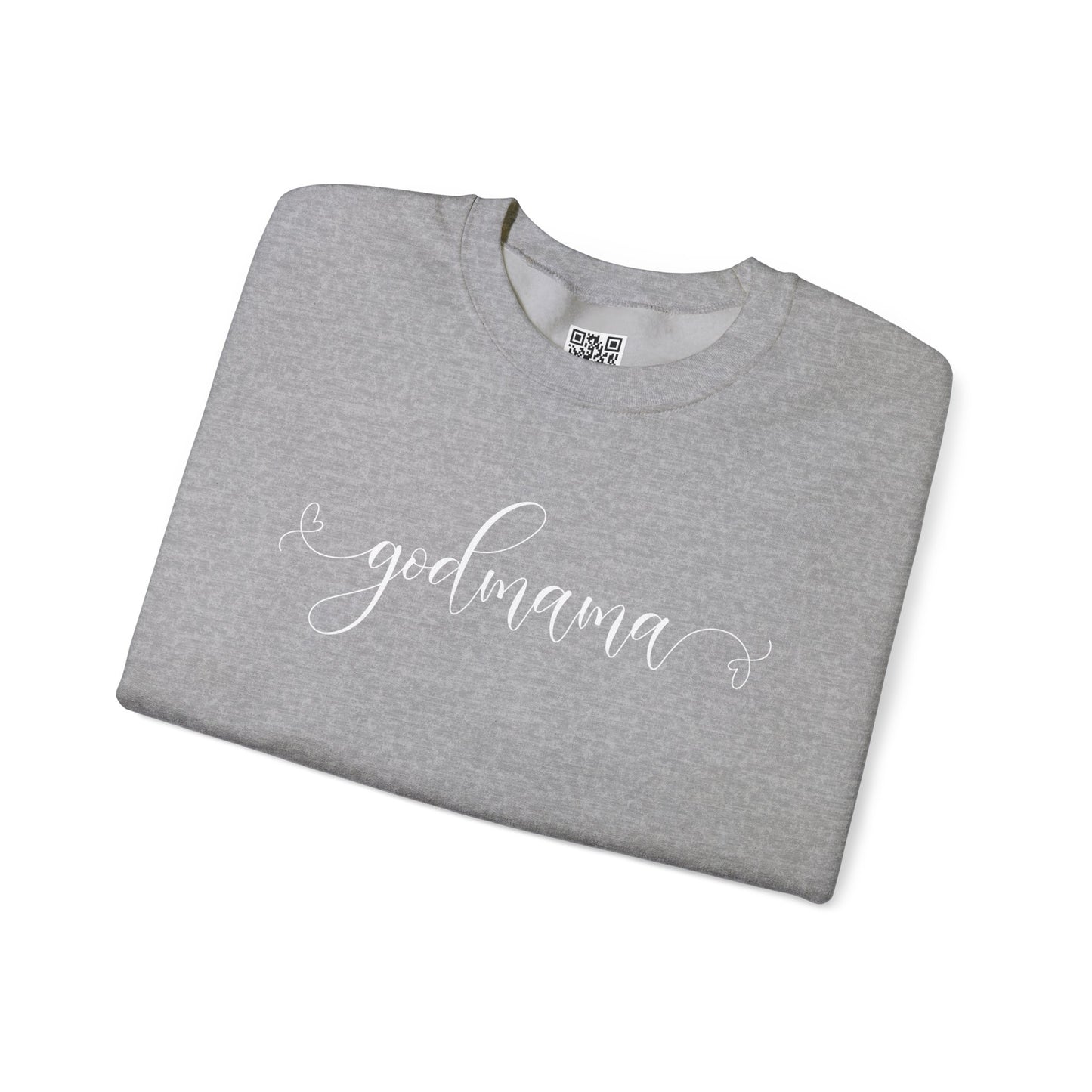 Personalized "Godmama"d Crewneck Sweatshirt