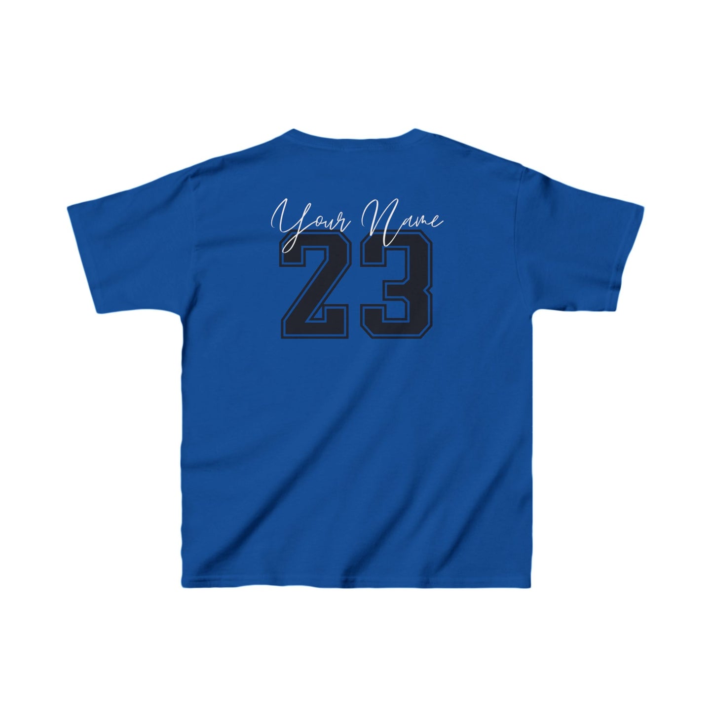 Kids Football "I'm Him" Tee! Custom name/number on back